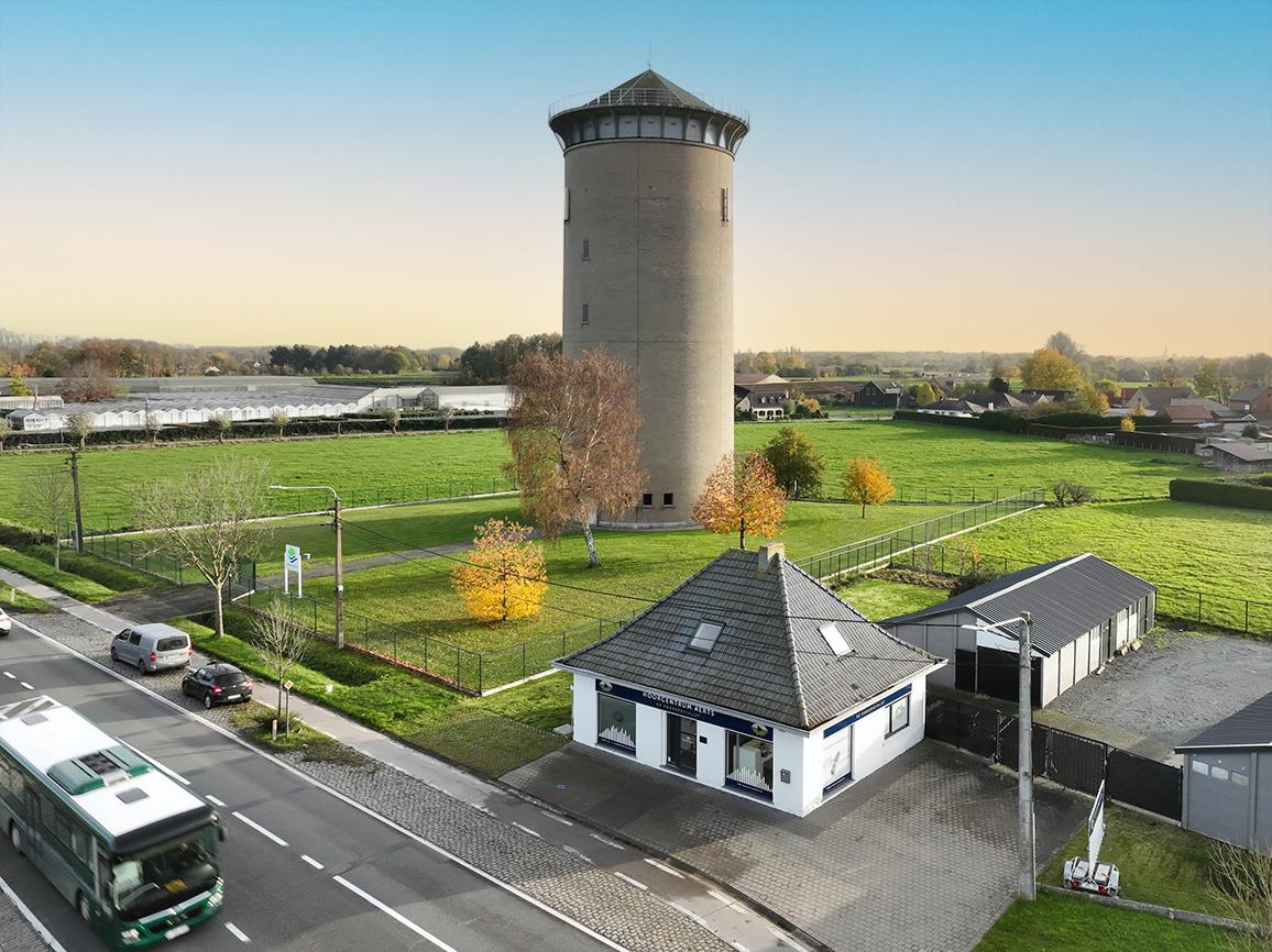 Luchtfoto Hoorcentrum Aerts Laarne